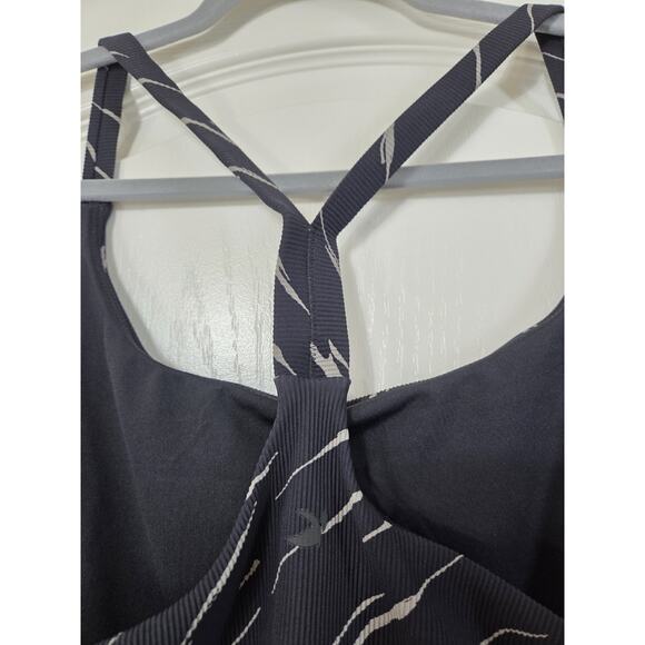 Glyder Black Streaking Tiger Pure Bra Sports Light Impact Cami, Plus Size 3X - Picture 9 of 10